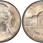 1945 Double Die Reverse Jefferson Nickel FS 801