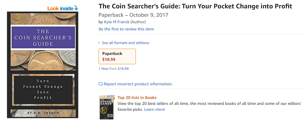 Coin Searchers Coin Guide Thumbnail Amazon