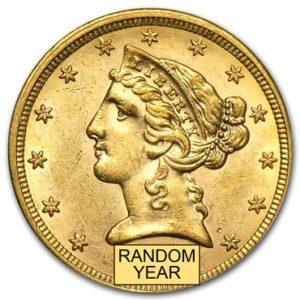 liberty $5 gold coin value