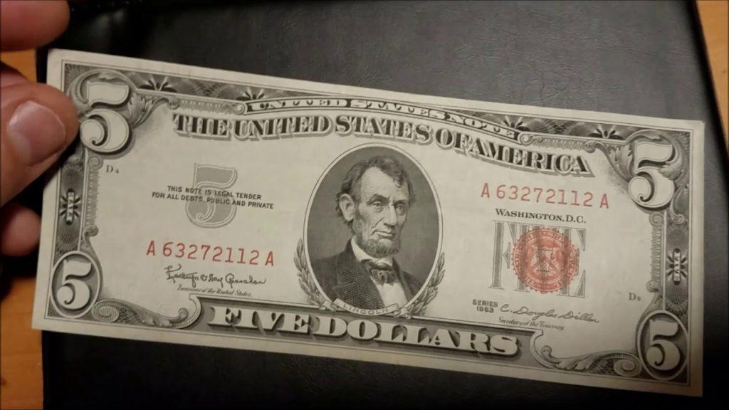 $5 bill values