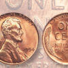 Martin registry set tenders PCGS MS-67 red 1954 Lincoln cent