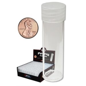 penny coin tubes for sale plastic coin tubes