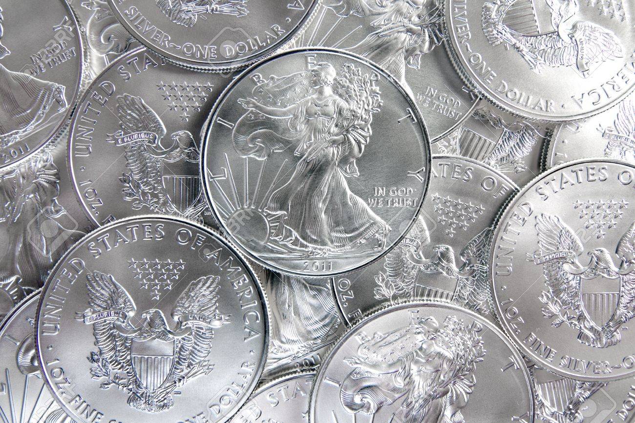 silver eagle coins worth a ton of money