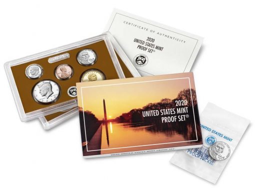 U.S. Mint 2020 Proof Set Purchase Includes Premium ‘W’ Nickel