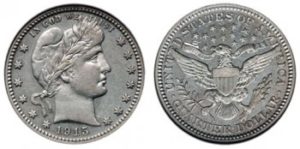1915-Barber-Quarter dime melt values coin guides online