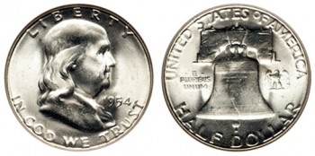 franklin half dollar silver melt values coin guide