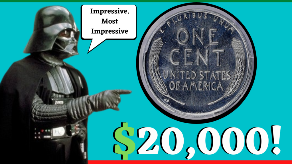 most impressive vader vdb $20,000 steel penny sold for tons of money sell online