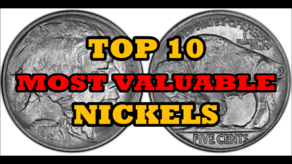 top 10 most valuable nickels worth money coin price guide online free youtube