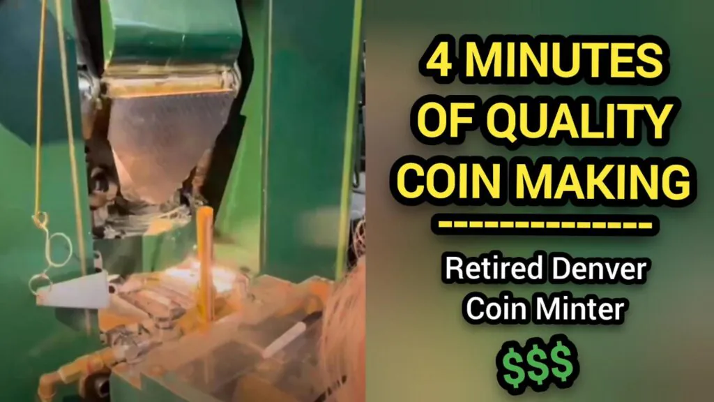 watch coins get made vintage coin worth money minting press making coins how are coins made price guide most valuable coins