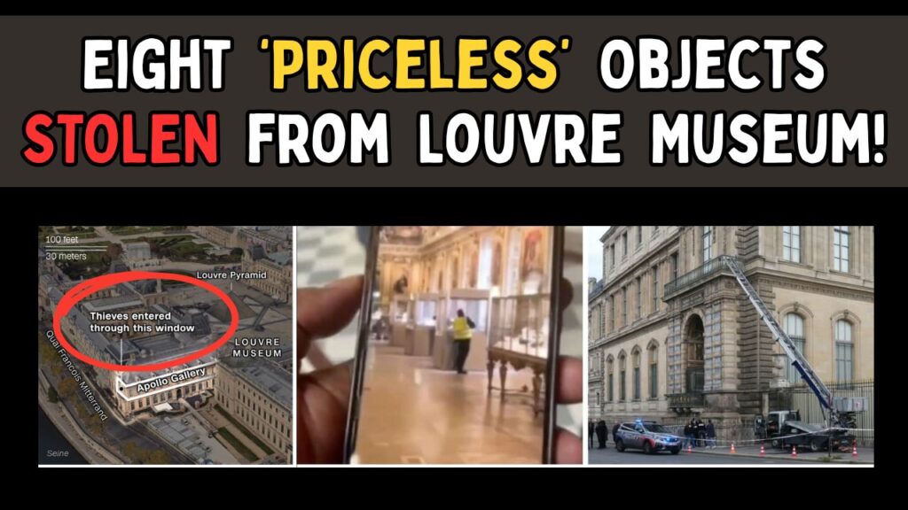 Heist at the Louvre Museum: Priceless Napoleonic Jewels Stolen in Bold Daylight Raid