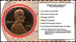 1978 s most valuable pennies worth money coins to look out for