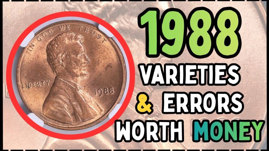 1988 ddo flared fg error variety penny value flared g wide am pennies worth money price value guide coin