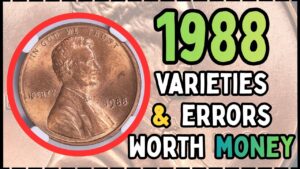 1988 ddo flared fg error variety penny value flared g wide am pennies worth money price value guide coin