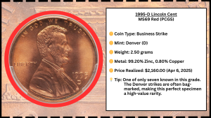 1995 d penny value most valuable pennies worth money coins to look out for