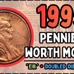 1995 penny value doubled die price copper pennies worth money guide coin variety errors