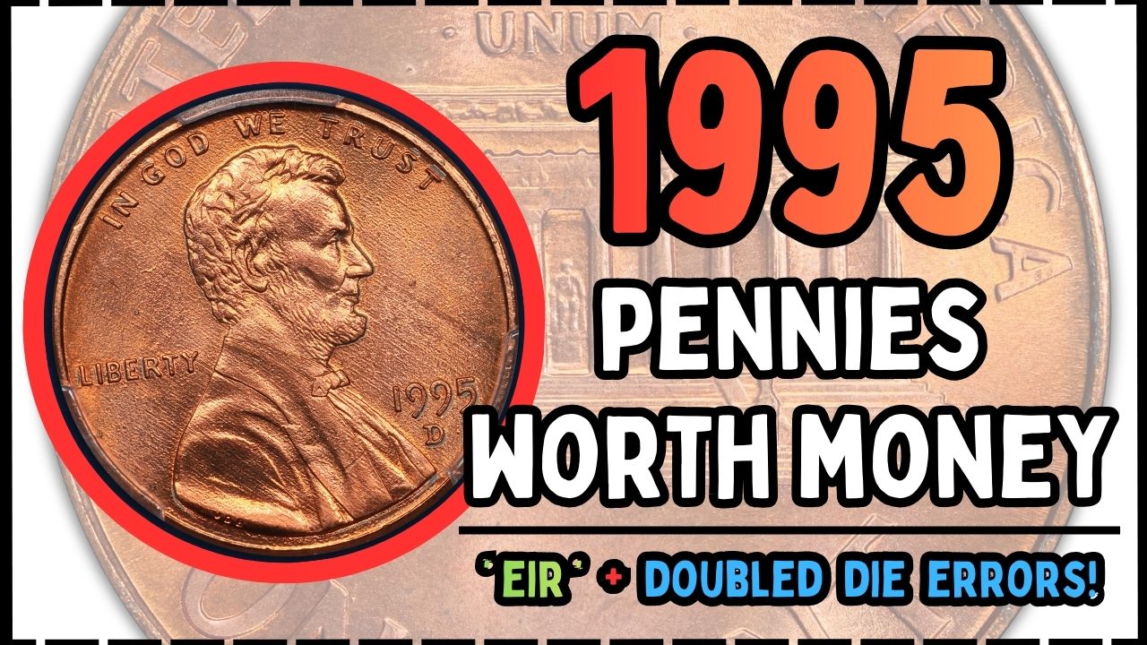 1995 penny value doubled die price copper pennies worth money guide coin variety errors