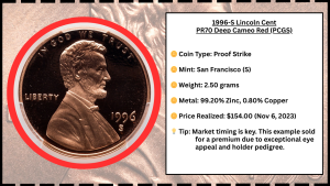 1996 Penny Value - Including the $20,000 Perfect Coin Sale 6
