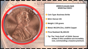 2004 Penny Value Guide - $1,200 Denver Coin and DDR Error Worth Money! 5