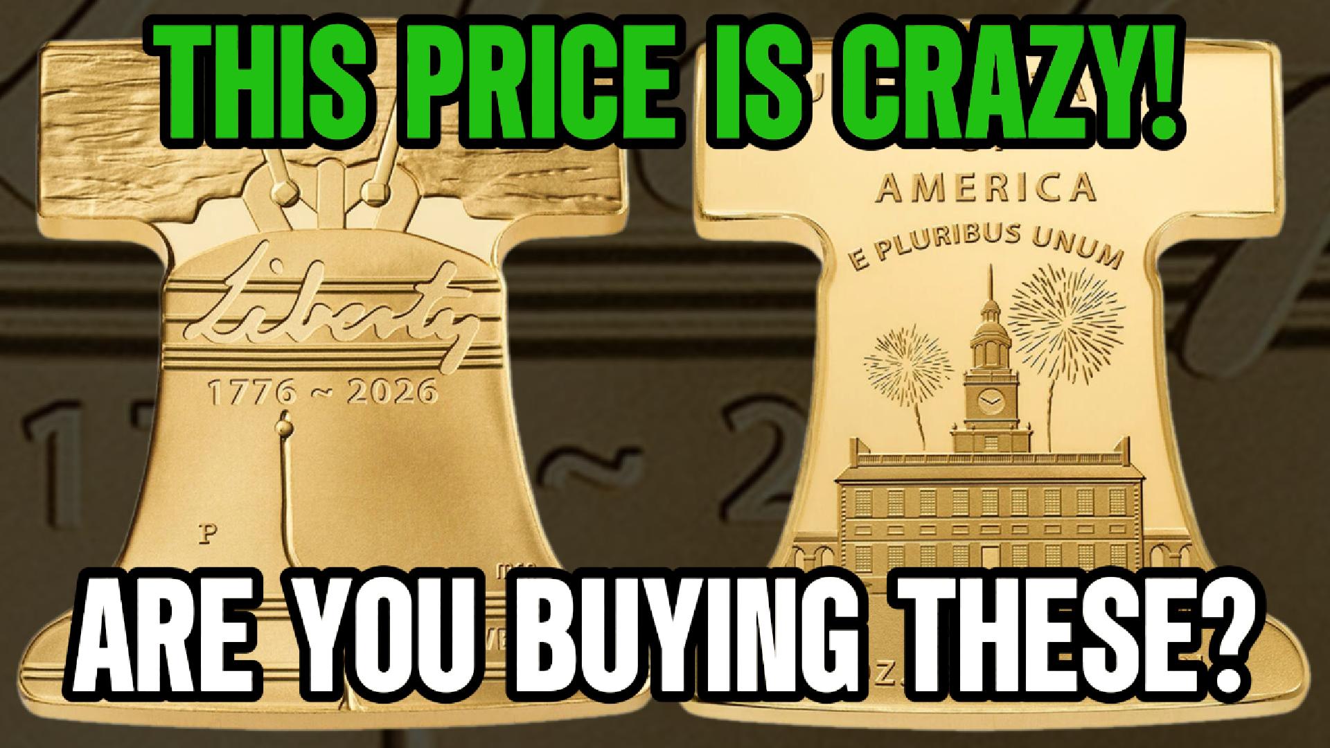 are the new liberty bell medals worth it us mint gold silver medal release 2026 250 anniversary